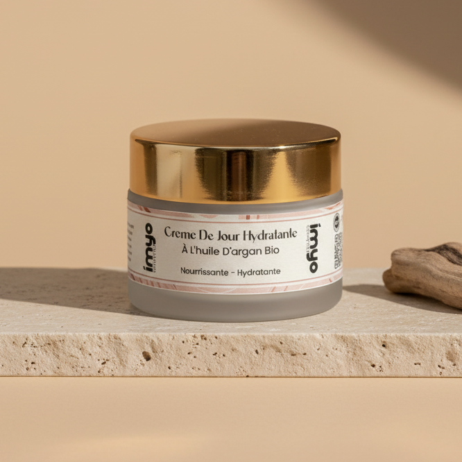 كريم النهار المرطب بزيت الأركان العضوي / Crème de Jour Hydratante à l’Huile d’Argan Bio