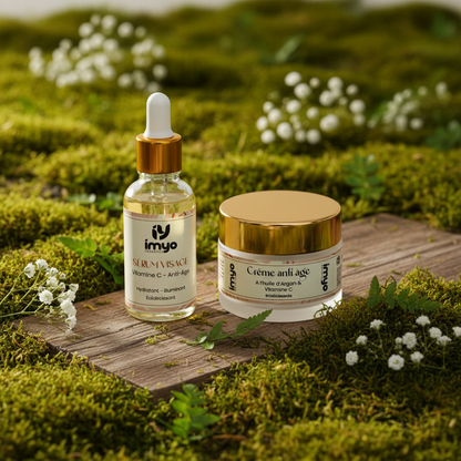 ثنائي فيتامين C وزيت الأركان لتفتيح وتجديد البشرة | Duo Vitamine C & Argan Éclat et Jeunesse