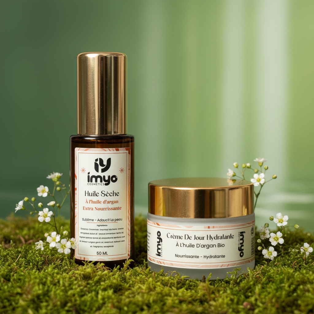 ثنائي الترطيب بزيت الأركان العضوي | Duo Hydratation à l’Huile d’Argan Bio