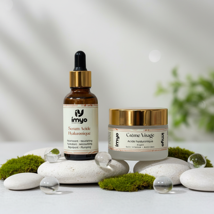 ثنائي الترطيب بحمض الهيالورونيك وزيت الأركان | Duo Acide Hyaluronique & Argan