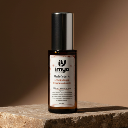 Huile Sèche à l’Huile d’Argan – Extra Nourrissante | الزيت الجاف بزيت الأرغان – تغذية عميقة للبشرة