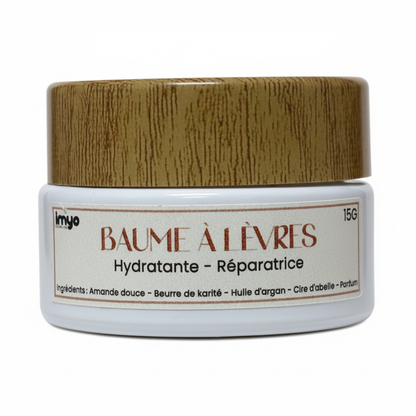 بلسم الشفاه بزيت الأركان وزبدة الشيا – Baume à Lèvres Hydratante & Réparatrice