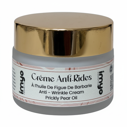 كريم مضاد للتجاعيد بزيت التين الشوكي / Crème Anti-Rides à l’Huile de Figue de Barbarie