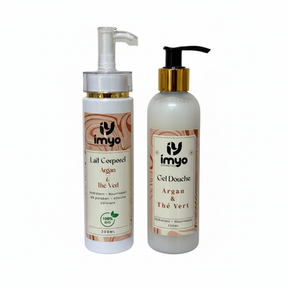 ثنائي الترطيب بزيت الأركان والشاي الأخضر | Duo Argan & Thé Vert