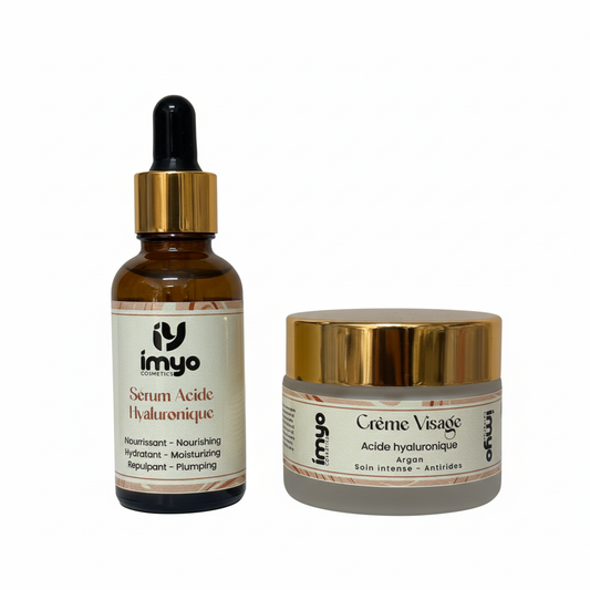 ثنائي الترطيب بحمض الهيالورونيك وزيت الأركان | Duo Acide Hyaluronique & Argan