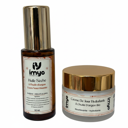 ثنائي الترطيب بزيت الأركان العضوي | Duo Hydratation à l’Huile d’Argan Bio