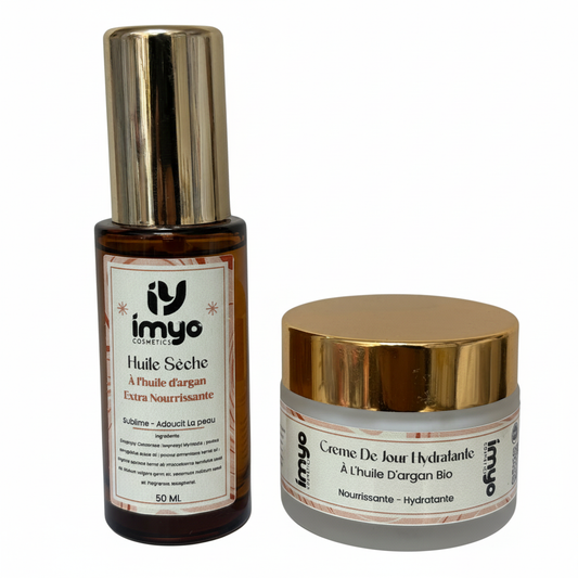 ثنائي الترطيب بزيت الأركان العضوي | Duo Hydratation à l’Huile d’Argan Bio