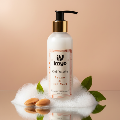 جل الاستحمام بزيت الأركان والشاي الأخضر / Gel Douche Argan & Thé Vert