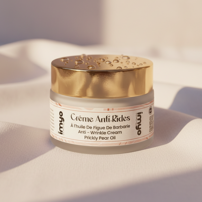 كريم مضاد للتجاعيد بزيت التين الشوكي / Crème Anti-Rides à l’Huile de Figue de Barbarie