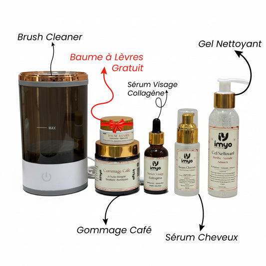 باك العناية اليومية الفاخرة | Pack de soins quotidien luxueux